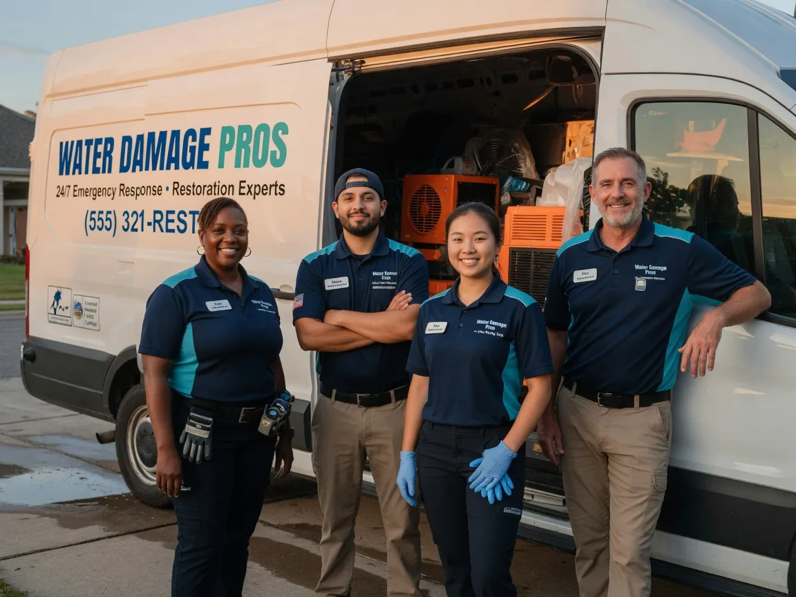 Water Damage Restoration company in Hampton, VA